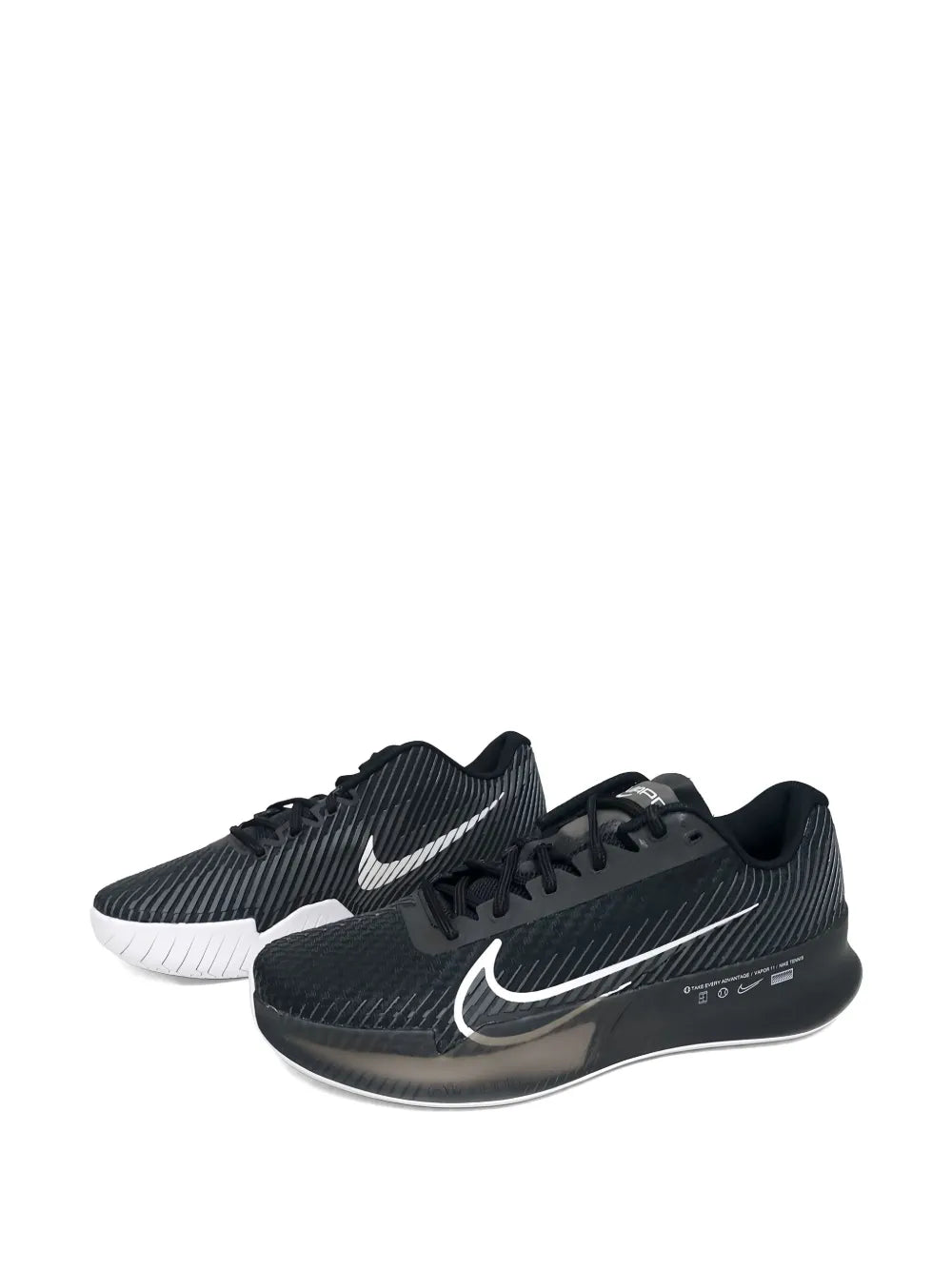 Nike Court Air Zoom Vapor 11 Lace-Up Sneakers Grazuv Mart