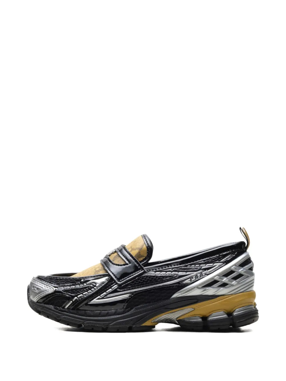 New Balance X Ganni 1906L Snake-Print Sneakers Grazuv Mart