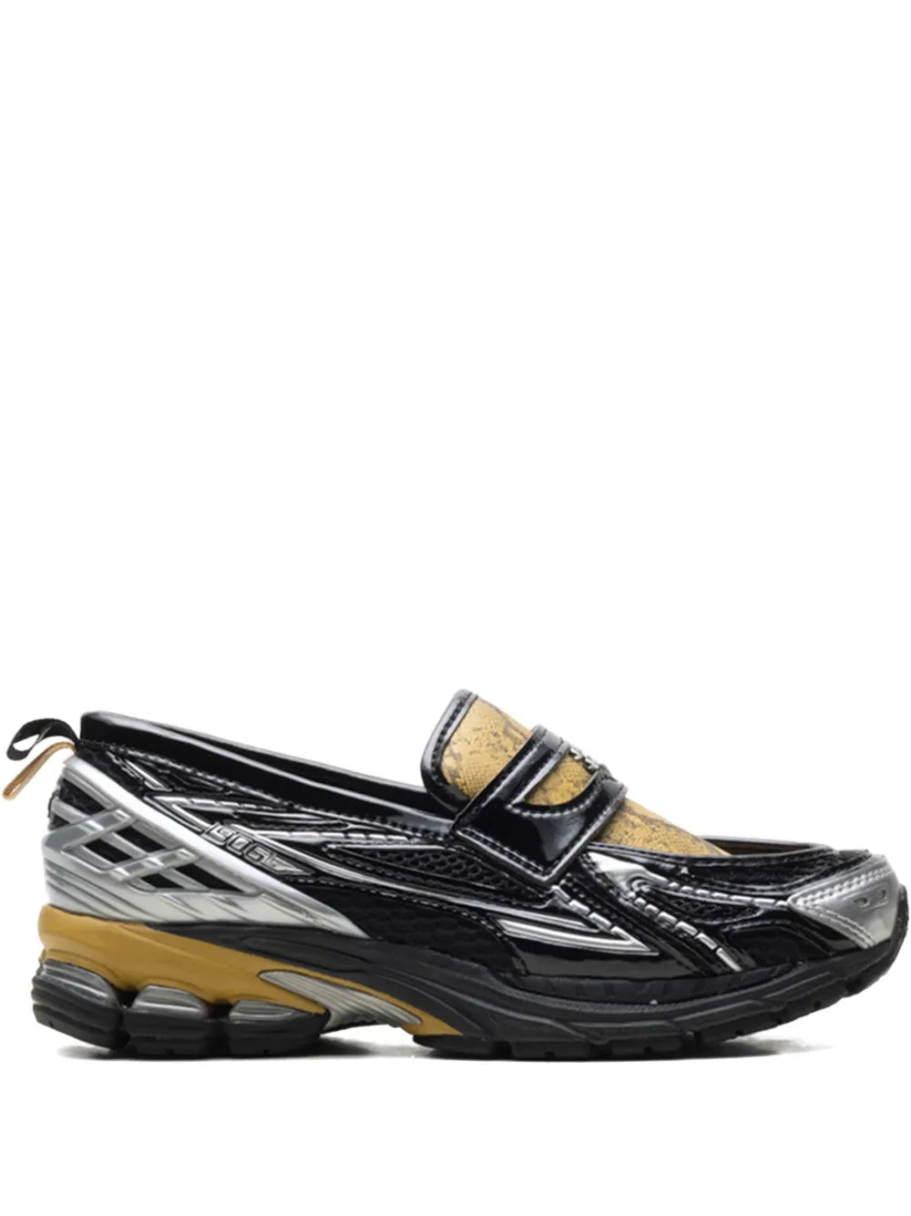New Balance X Ganni 1906L Snake-Print Sneakers Grazuv Mart