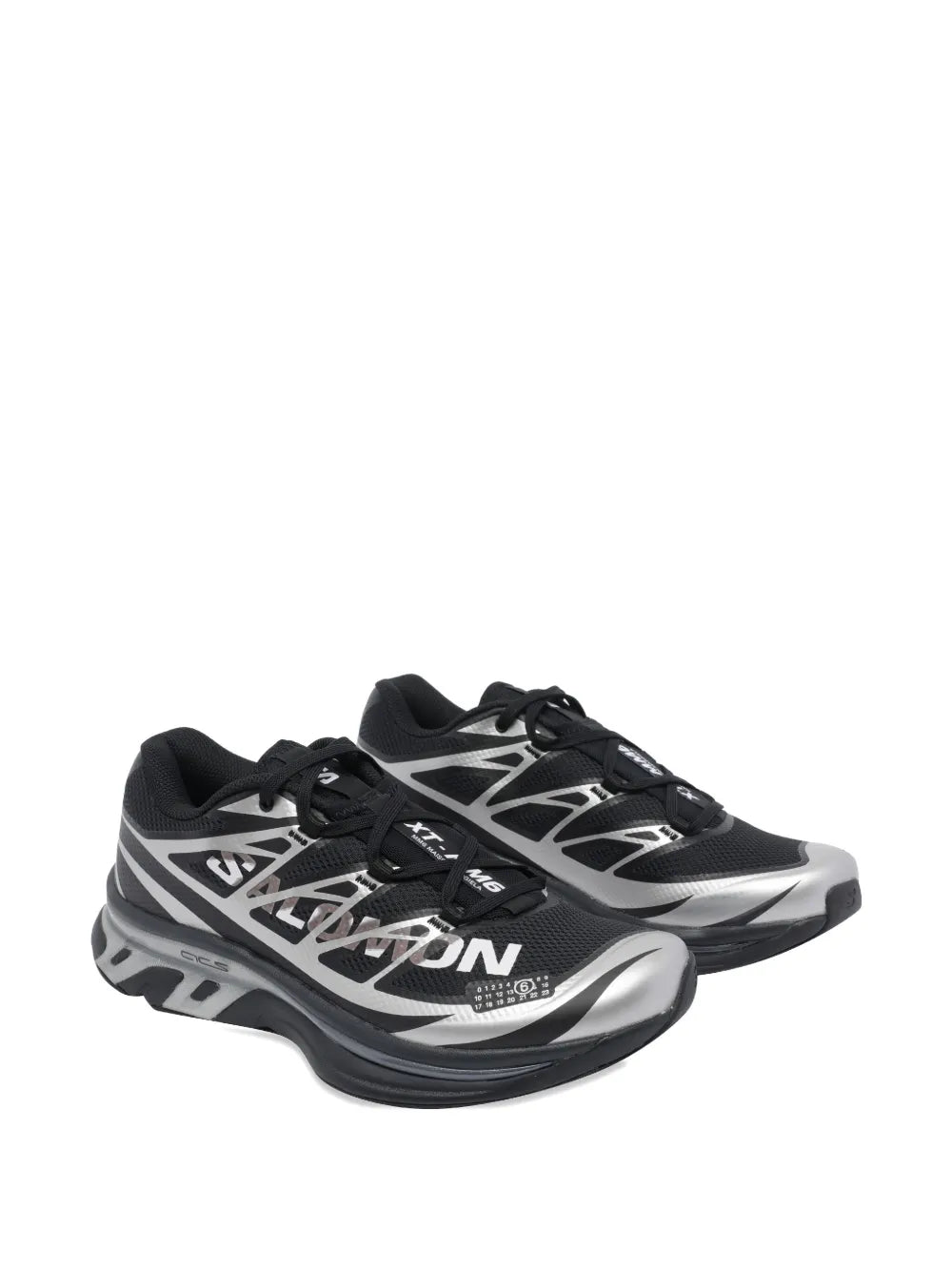 Mm6 Maison Margiela X Salomon Xt Logo Round-Toe Sneakers Grazuv Mart