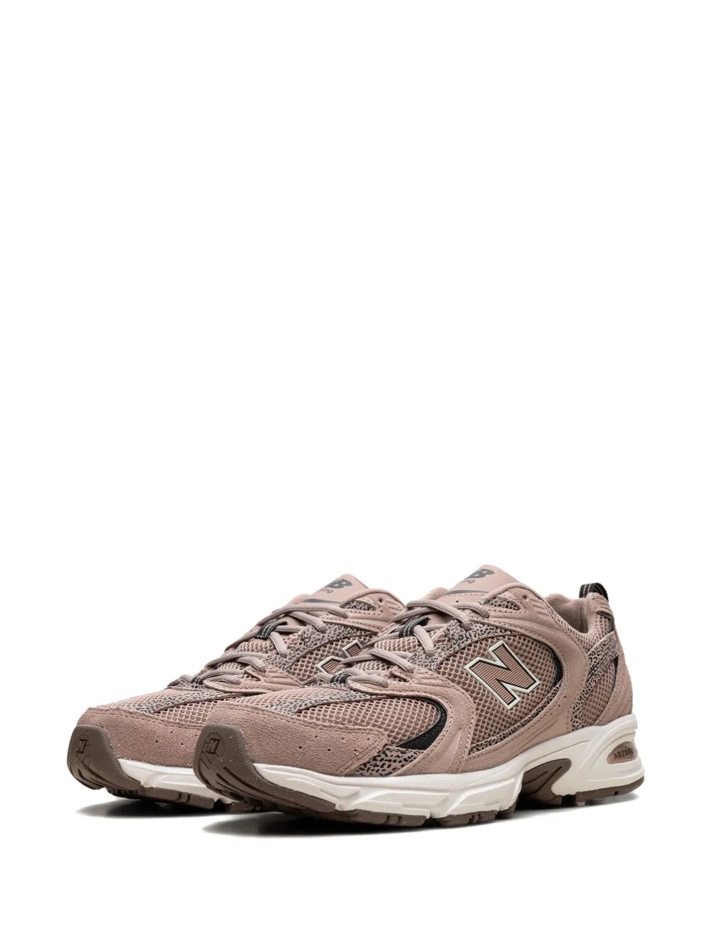 New Balance Logo-Details Lace-Up Sneakers Grazuv Mart
