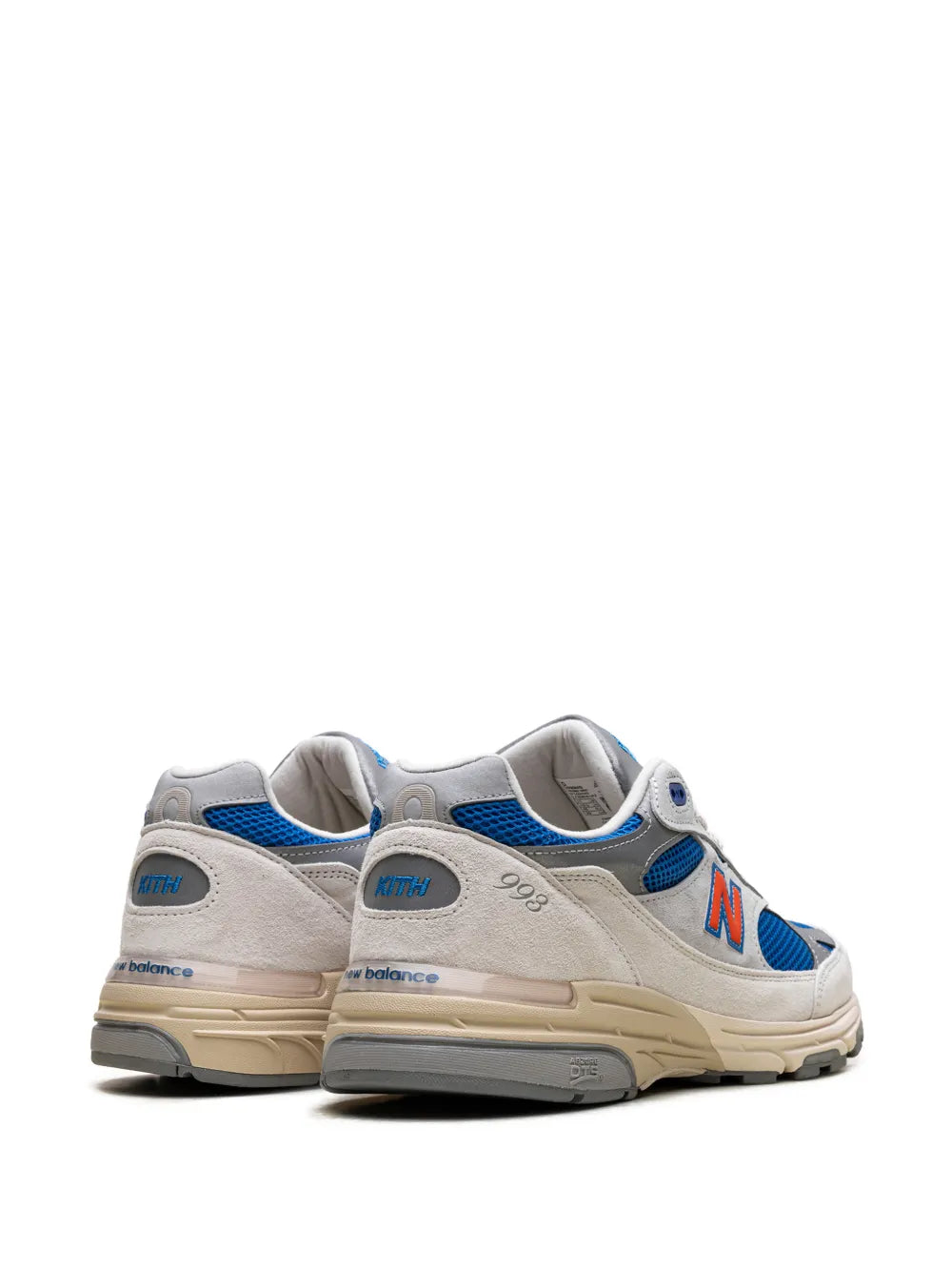 New Balance X Kith 993 Knicks Pack Home Lace-Up Sneakers Grazuv Mart