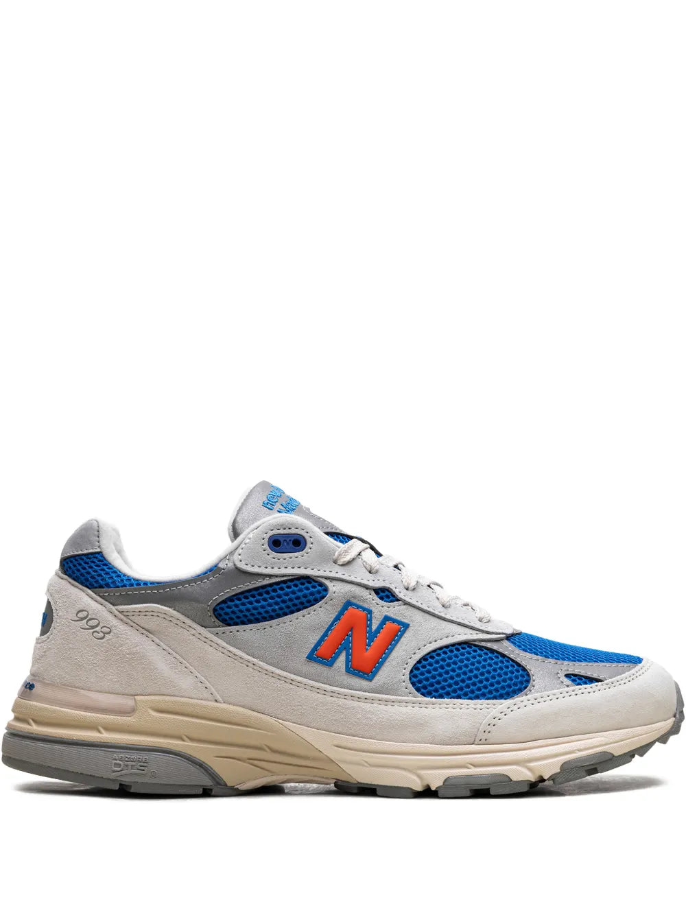 New Balance X Kith 993 Knicks Pack Home Lace-Up Sneakers Grazuv Mart
