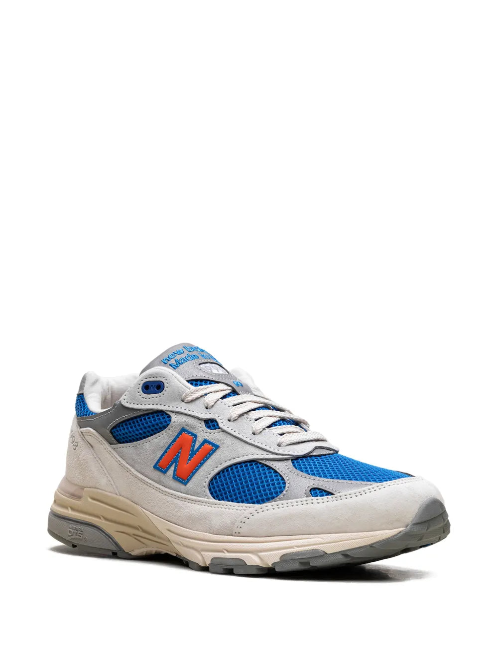 New Balance X Kith 993 Knicks Pack Home Lace-Up Sneakers Grazuv Mart