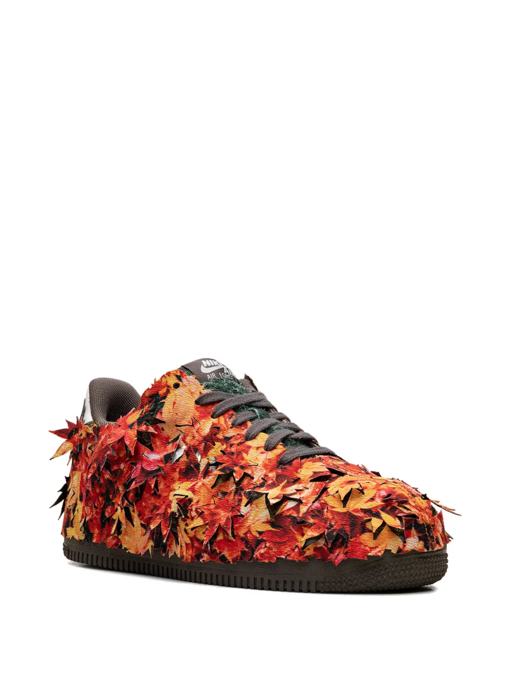 Nike Air Force 1 Leaf Lace-Up Sneakers Grazuv Mart