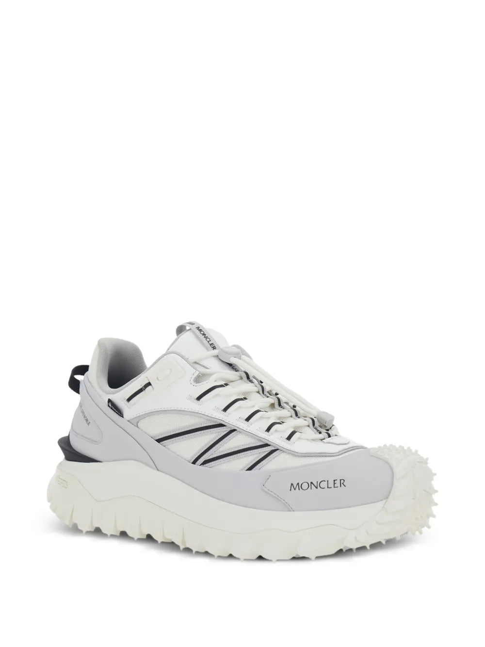 Moncler Trailgrip Gtx Leather Sneakers Grazuv Mart
