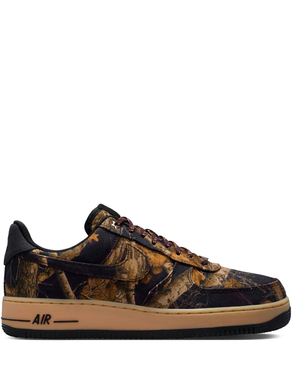 Nike Air Force 1 07 Real Tree Lace-Up Fastening Sneakers Grazuv Mart
