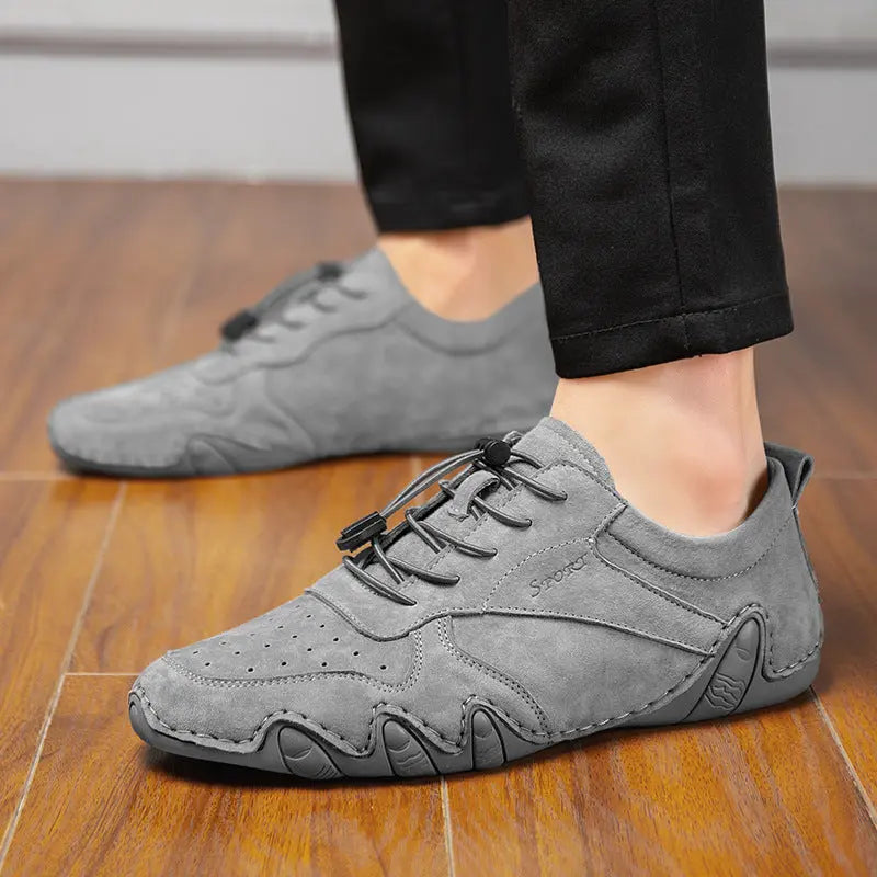 Summer Handmade Slip-on Men's Shoes.