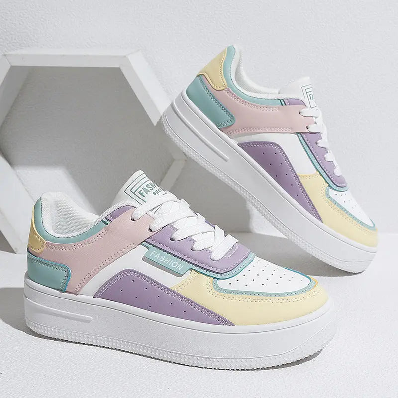 Womens Fashionable Casual Breathable Non-slip Sneakers.
