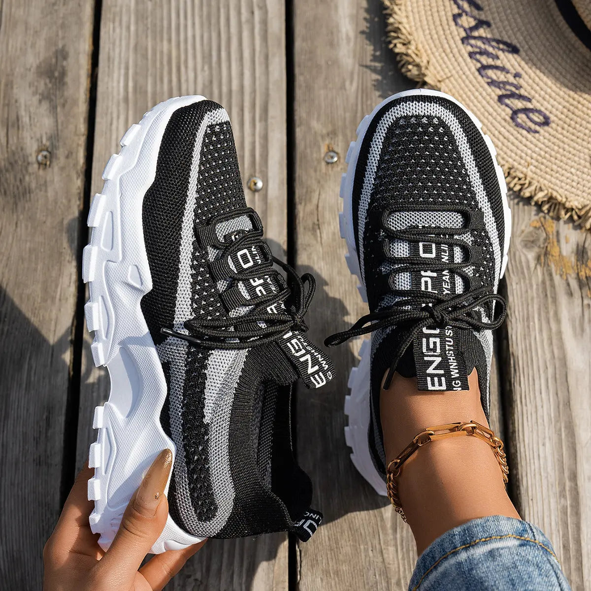 Dad Shoes, Casual, Lightweight, Soft-soled Student Shoes.