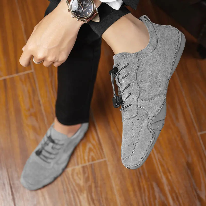 Summer Handmade Slip-on Men's Shoes.