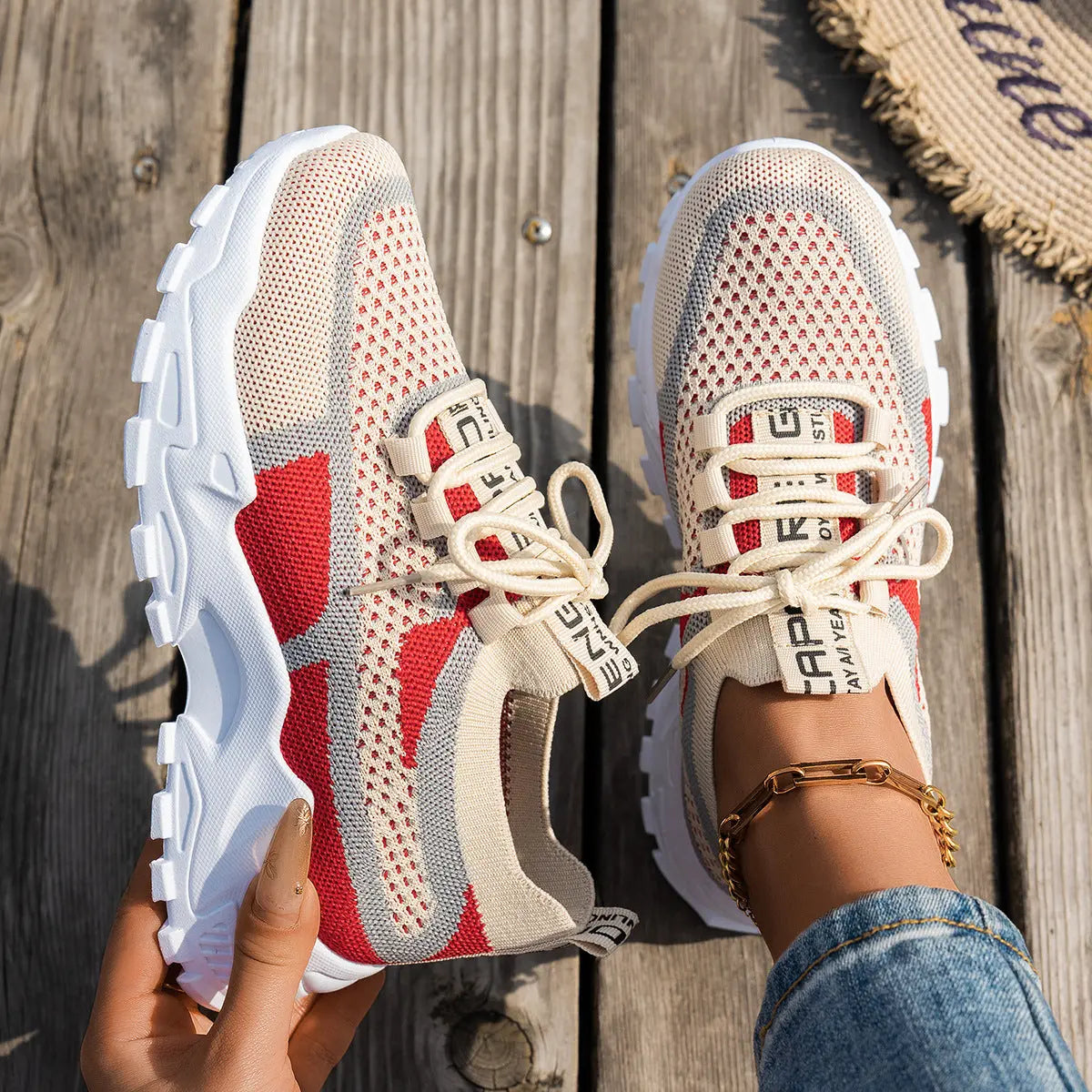 Dad Shoes, Casual, Lightweight, Soft-soled Student Shoes.