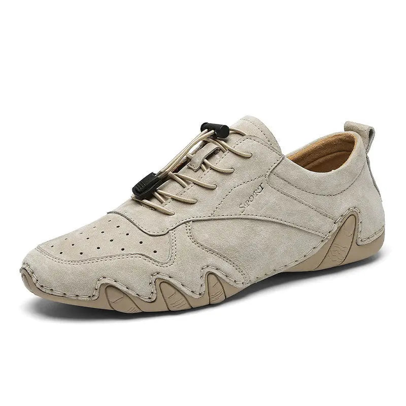 Summer Handmade Slip-on Men's Shoes.